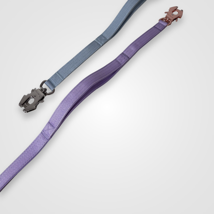 Bully Wags Baby Blue Tactical Heavy-Duty Dog Leash