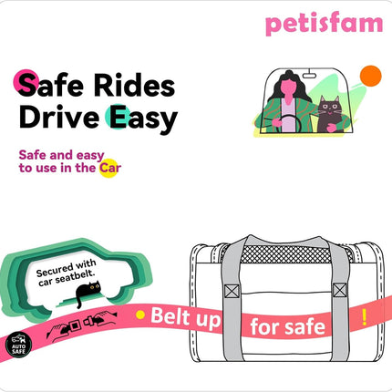 Soft Pet Carrier for Medium Cats and Small Dogs