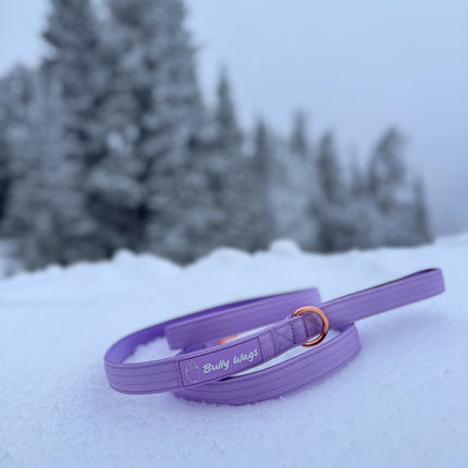 Bully Wags Tactical Heavy-Duty Dog Leash - Lilac