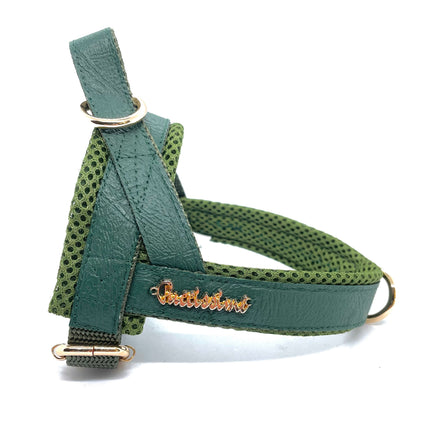 Puccissimé Pet Couture One-Click Dog Harness - Jade