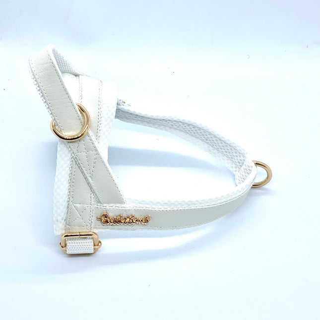 Puccissimé Pet Couture One-Click Dog Harness - Swan