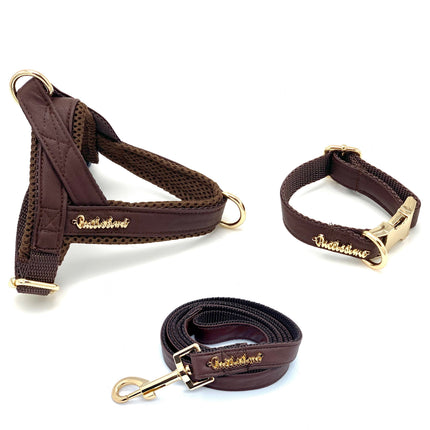 Puccissimé Pet Couture One-Click Dog Harness - Grizzly
