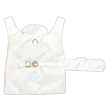 Puccissimé Pet Couture Black Waterproof Insulated Dog Rain Jacket