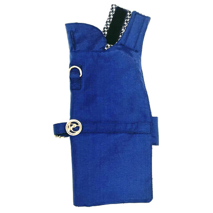 Puccissimé Pet Couture Navy Waterproof Insulated Dog Rain Jacket